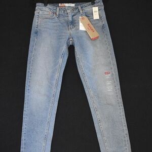 NWT Levi's 711 Altered Skinny Women's Jeans x Anthropologie 27x30